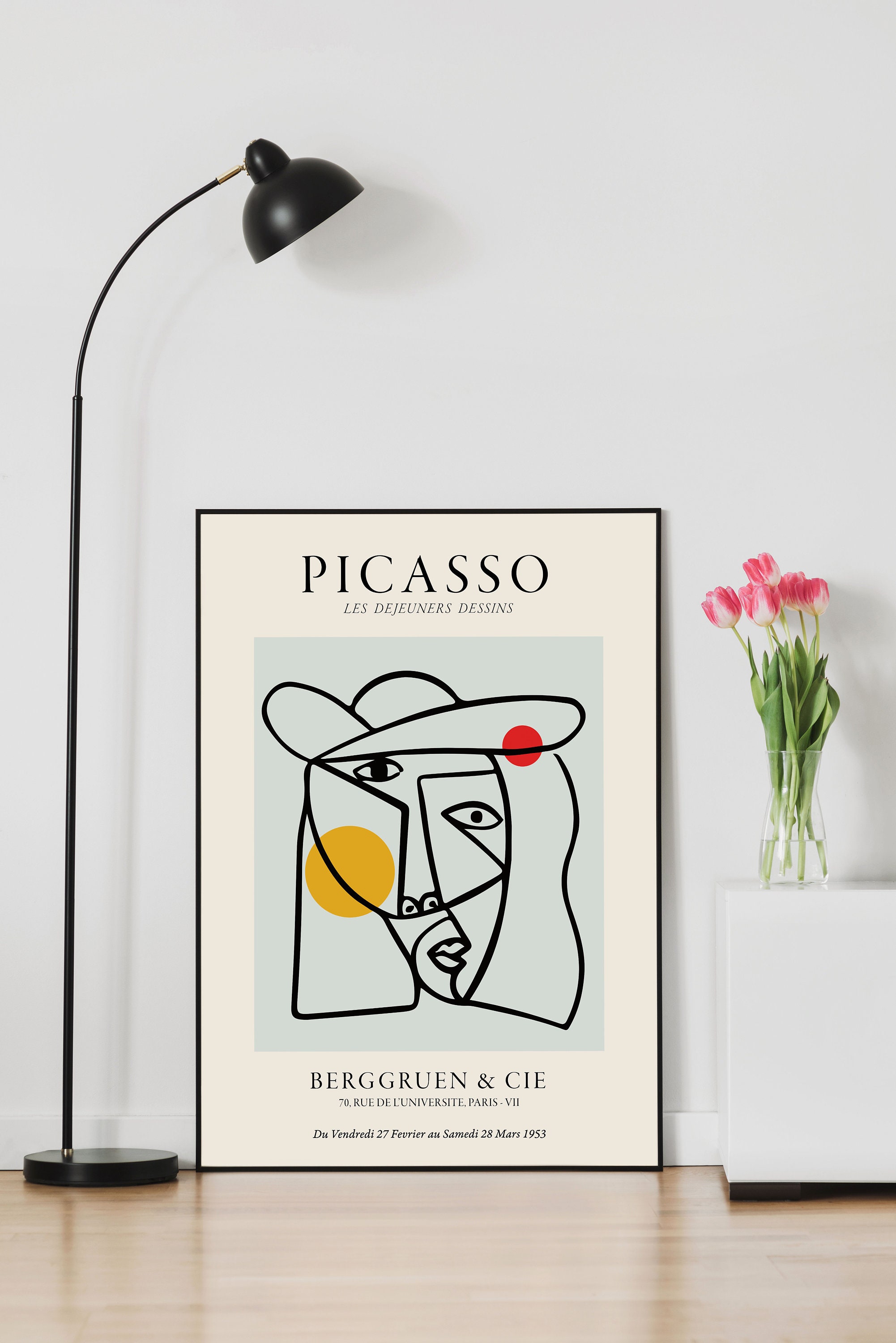 Picasso Print, Picasso Poster, Gallery Wall Art, Printable Wall Art