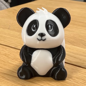 Stylish panda hitch cover for SUVs and trucks. fits 50mm or 1.969 inch hook. Durable panda tow hitch cover for vehicles for animal fans.