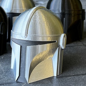 Tow hook cap inspired by Mandalorian helmet / hitch cover. fits 50mm or 1.969 inch hook
