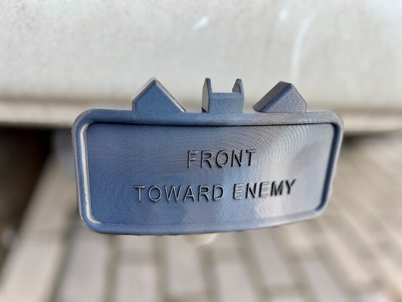 Claymore Mine M18A1 Trailer Tow Hook Hitch Cover Etsy