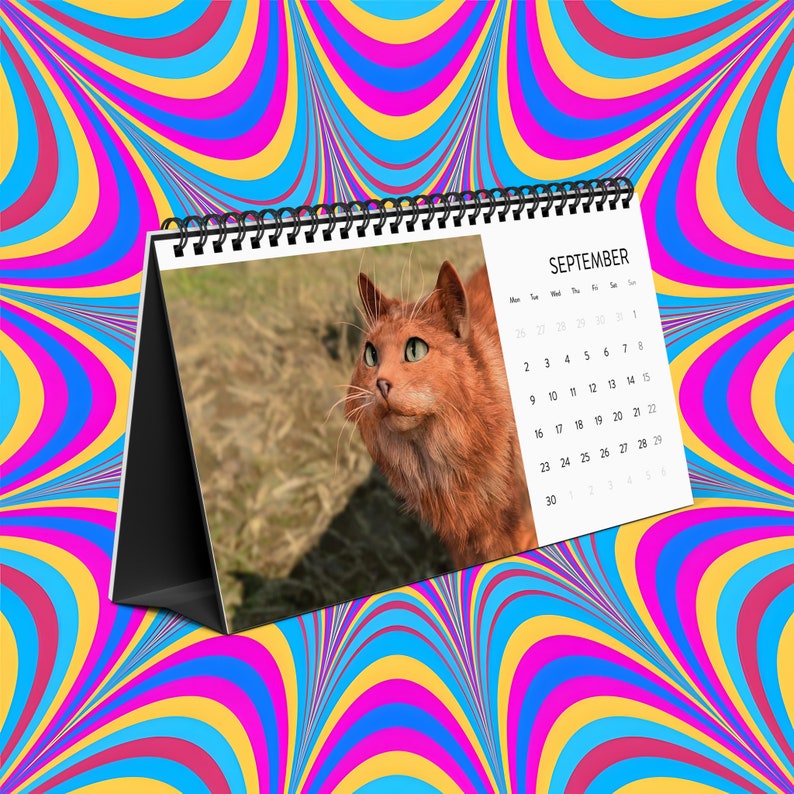 Baldur's Gate 3 Desk Calendar 2024 GRID for Dnds and BG3 Fans Etsy