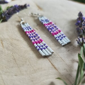 Beaded Earrings - Cute Earrings - Festival Earrings - Gift For Her - Creative Gift - Beaded Earrings - Unique Gift - Handmade Jewelry