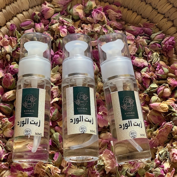 Moroccan rose oil 30ml|Natural products|set of 3|Moroccan products