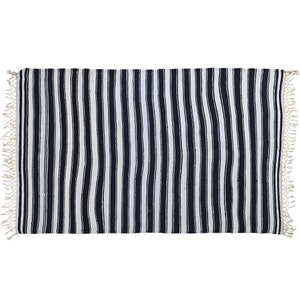 Indian Handwoven Cotton Punjabi Rug Home Decor Decorative Dhurrie Eco-Friendly Natural Fiber Yoga Mat Home Decor Wall Tapestry