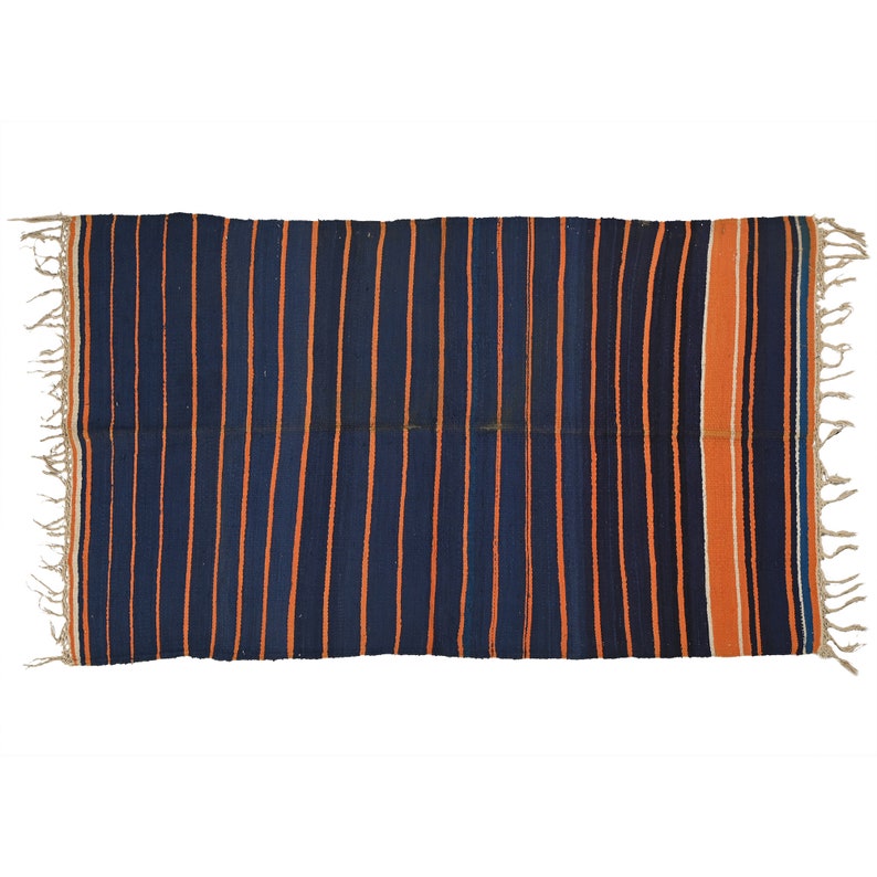 Indian Hand Made Punjabi Traditional Carpet Cotton Area Rug Indian Dhurrie Rug Reversible