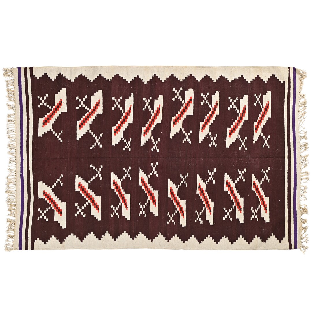 Punjabi Rugs Reversible Cotton Flatweave Punjabi Dhurri Rugs Handmade Cotton Dhurrie ...