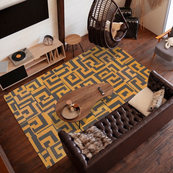 4 X 5.9 Feet Vintage Cotton Old Dhurrie Handmade Patchwork Area