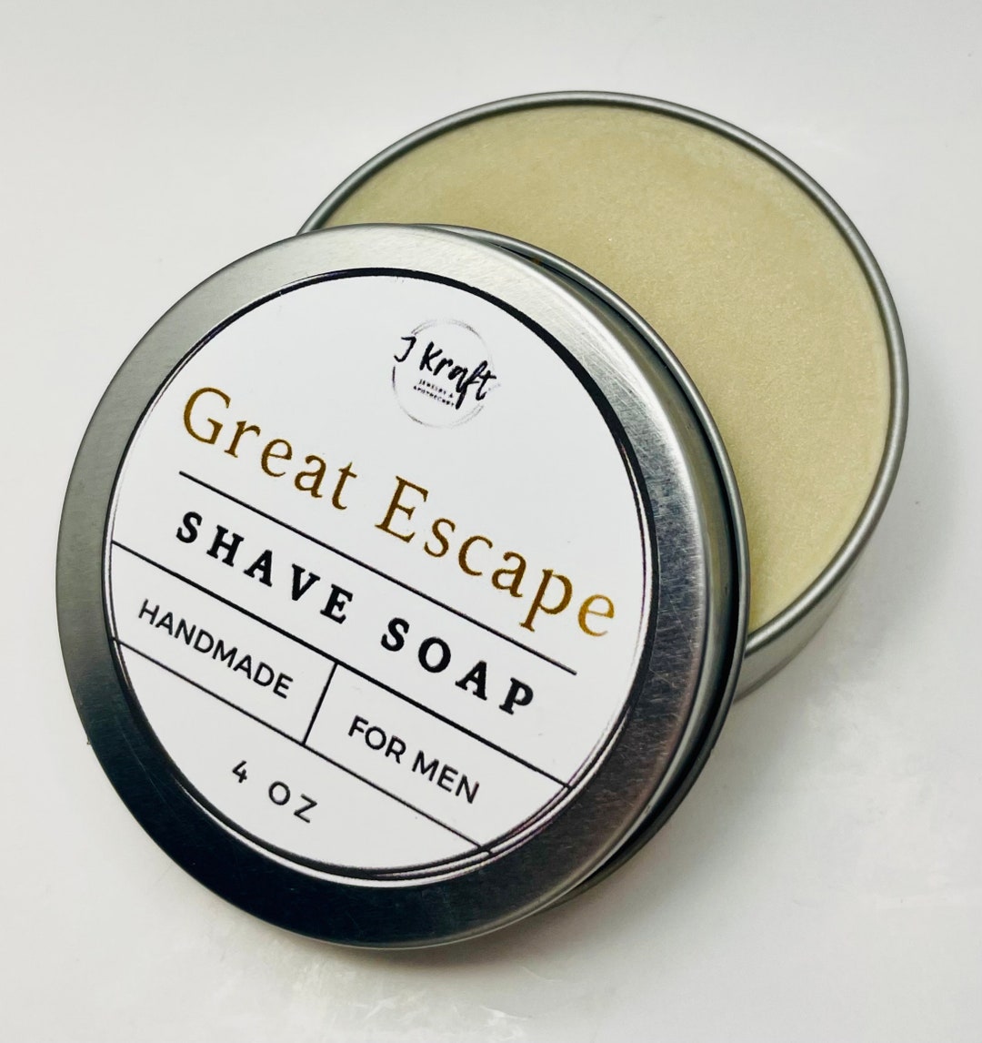 Great Escape Shaving Soap for Men Handmade Etsy