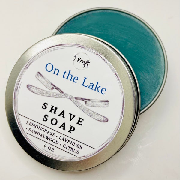 On the Lake | Shaving Soap For Men | Handcrafted