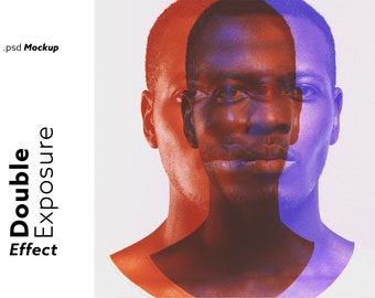 Double Color Exposure Photo Effect for Photoshop