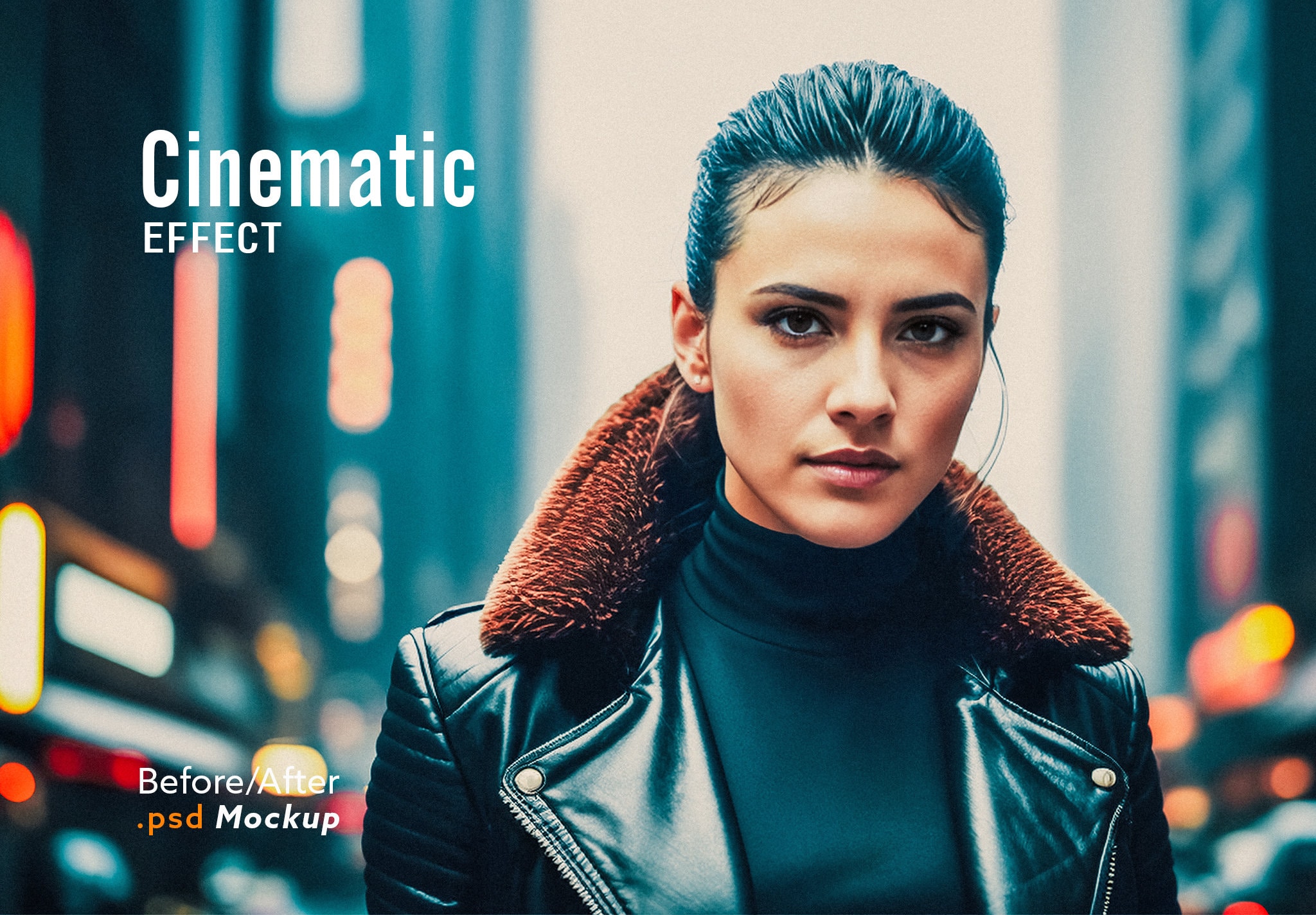 Cinematic Photo Effect for Photoshop / Cinematic Before and After Photo ...