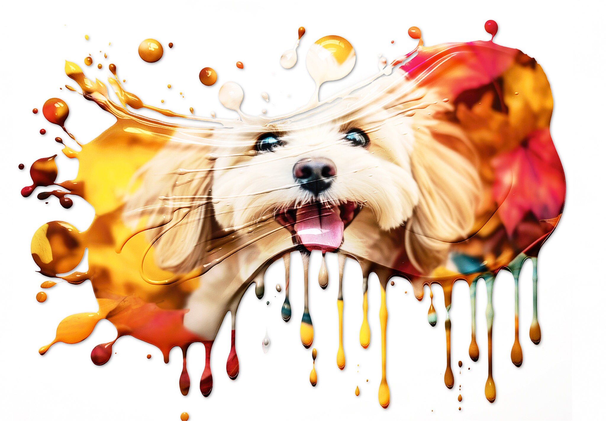 Acrylic Color Paint Photo Effect / Photoshop Acrylic Painting Effect ...