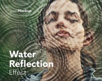 Water Reflection Photo Effect / Water Reflection Layer Style for Photoshop