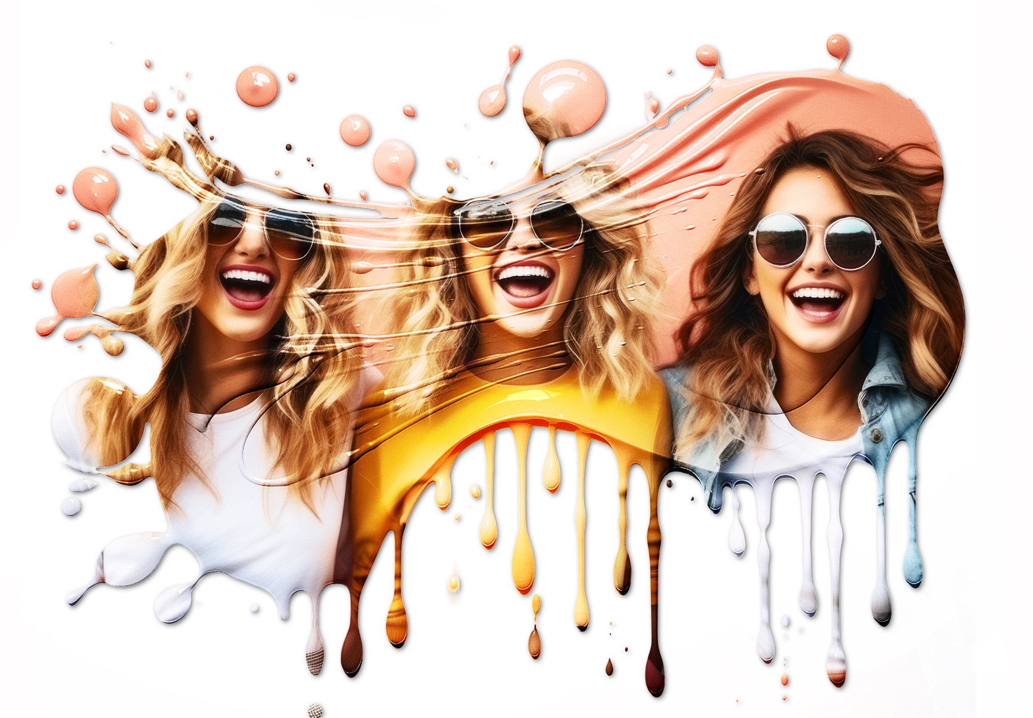 Acrylic Color Paint Photo Effect / Photoshop Acrylic Painting Effect ...