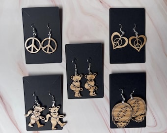 Grateful Dead Earrings