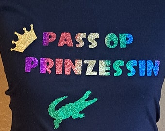 Bügelbild -Pass OP Prinzessin