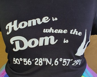 Home is where the Dom is - T-Shirt- black - Carnival Mardi Gras -