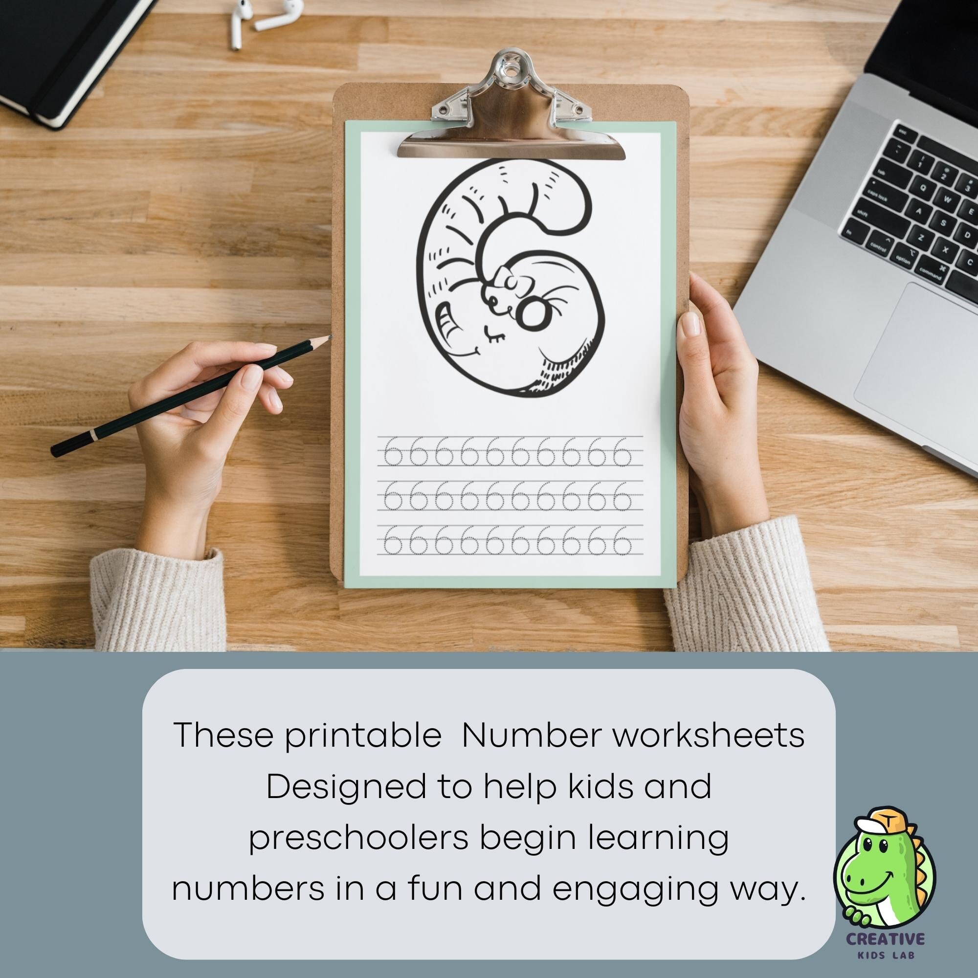 Printable Worksheets Number Tracing Worksheets Numbers Preschool