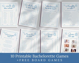 Printable Bachelorette Game Bridal Shower Games Editable, Modern Bridal Shower Games, Editable Hen Party Games, Fun Bridal Shower Games