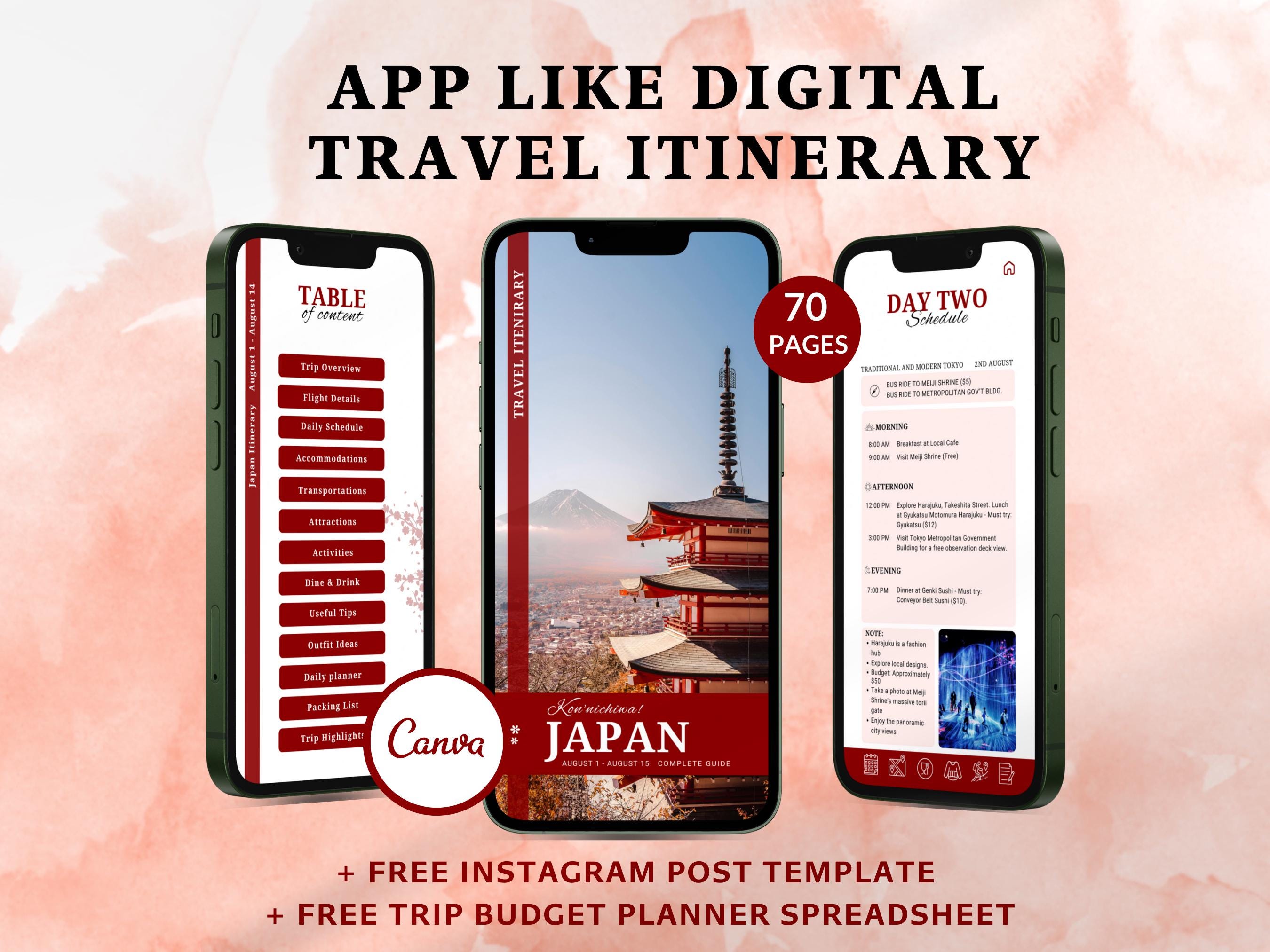 Japan travel guide - Etsy 日本
