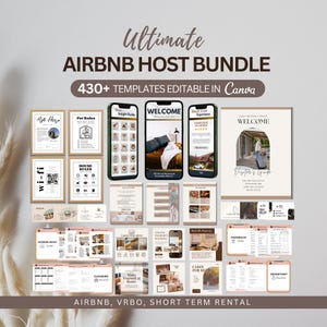 2025 MEGA AIRBNB BUNDLE: AirBnB Templates, AirBnB Welcome, AirBnB Signs, AirBnB Cleaning Checklist, AirBnB Inventory, Instagram Post