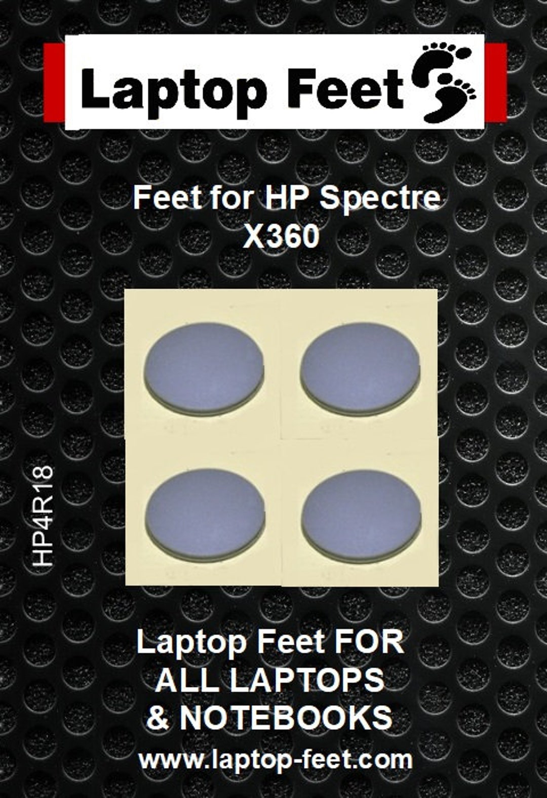Laptop Rubber Feet for HP Spectre X360 13ac002na Compatible Etsy