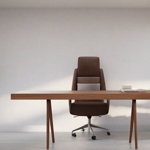 Handmade Solid Wood Table Legs: A-Shaped Minimalist Design