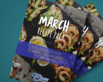 March Healthy Recipe Pack