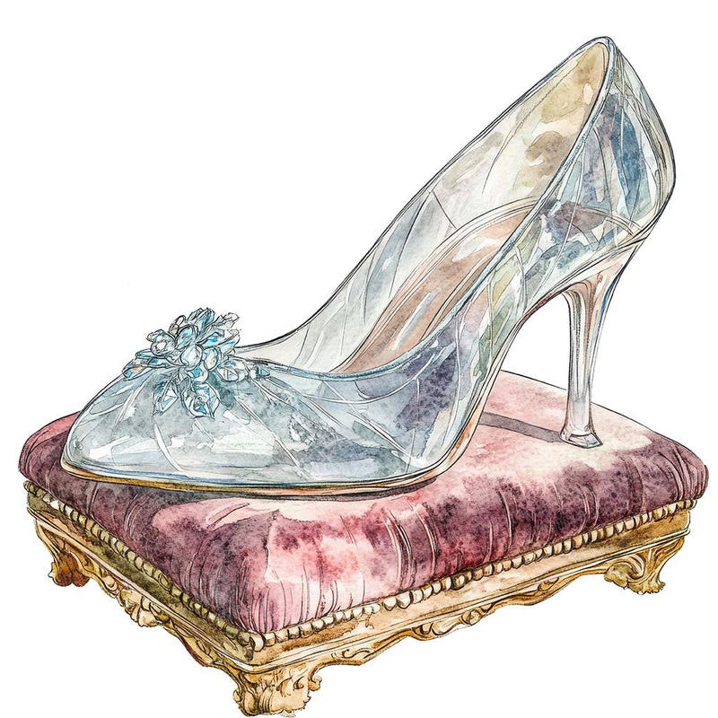 Glass Slipper - Etsy