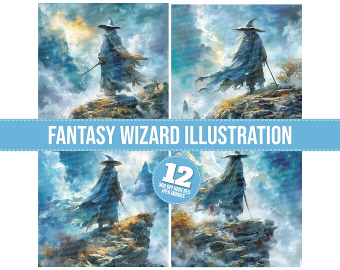 Wizard Graphics This item is unavailable - Etsy