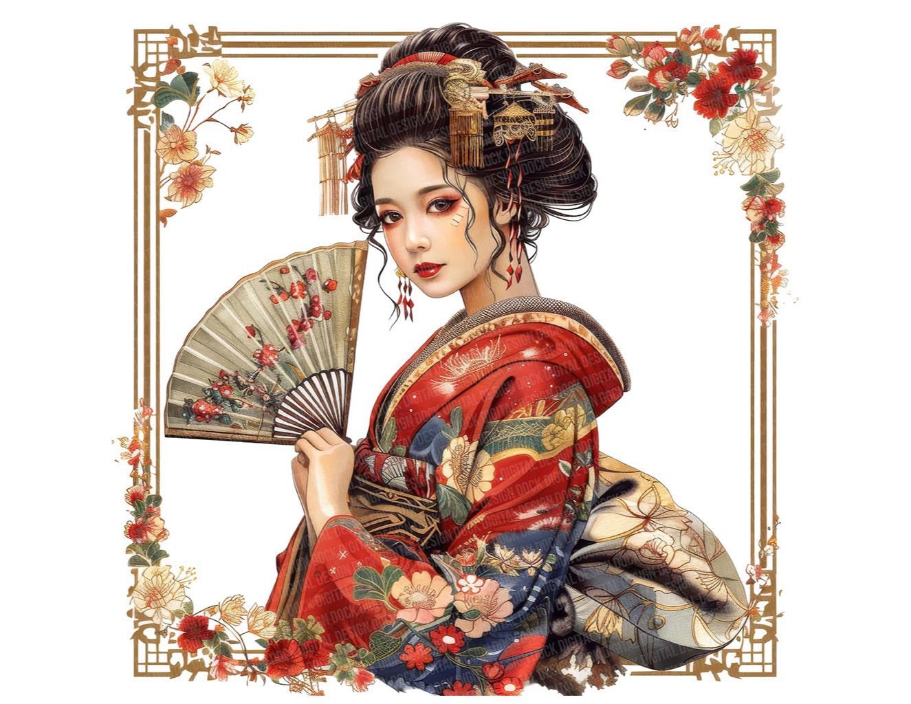 OMyTea Ventaglio pieghevole da donna, in seta di bambù giapponese, pieghevole, per flash caldo, chiesa, EDM, festival musicali, feste, balli, spettacoli, decorazione, regalo (grigio Sakura