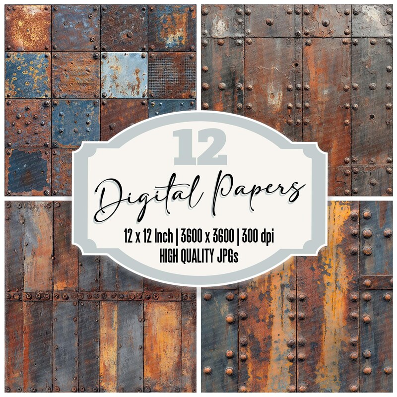 Rusted Metal - Etsy