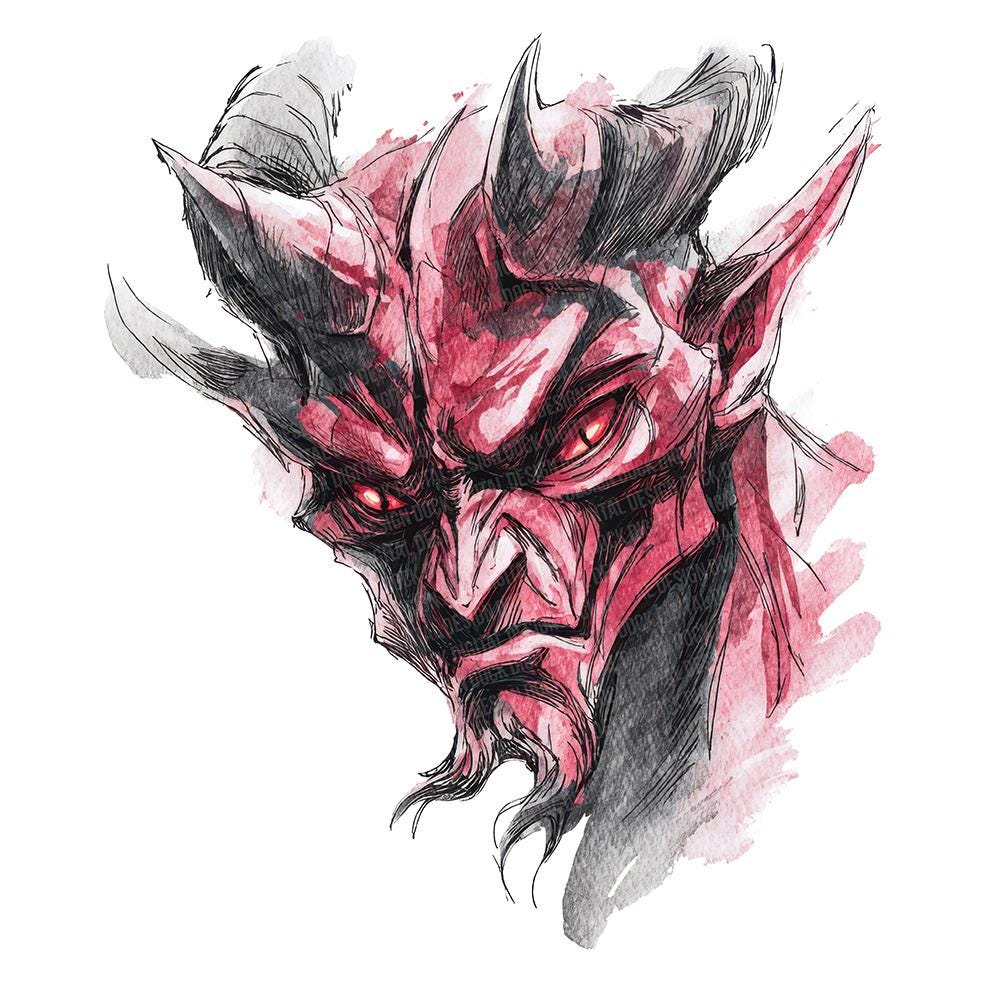 Devil horns png - Etsy Österreich, image size:1000x1000