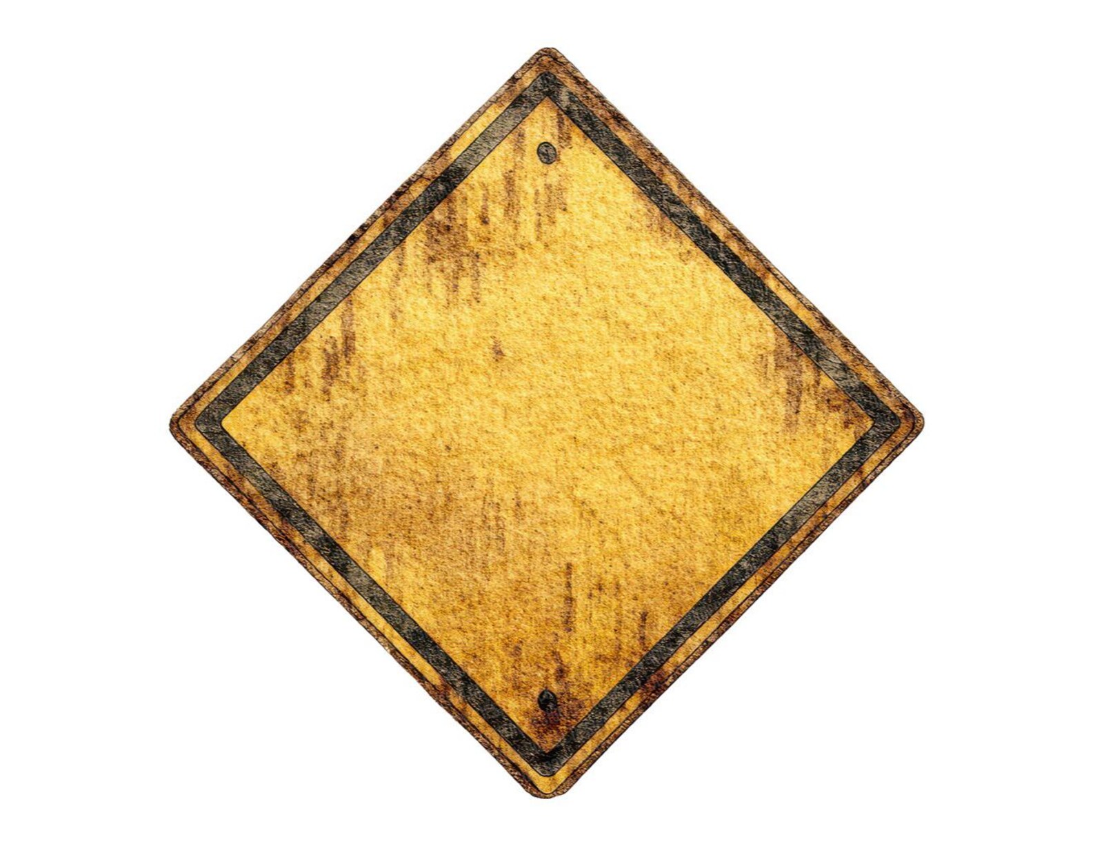 Vintage Diamond Sign PNG Clipart, 12x Retro Yellow Road Sign Clip Art ...