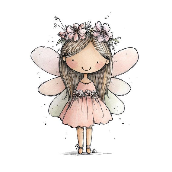 fairy dress clipart Cute girl in fairy dress semi flat color vector character. Editable figure. Full body person on white. Halloween party simple cartoon style illustration for web graphic design and animation 11313414 Vector Art