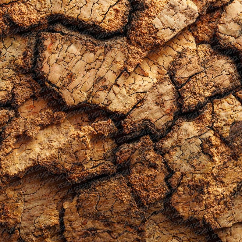 Bark Texture Printable 12x Cork Texture Junk Journal Paper Rustic Bark Backgrounds Digital ...