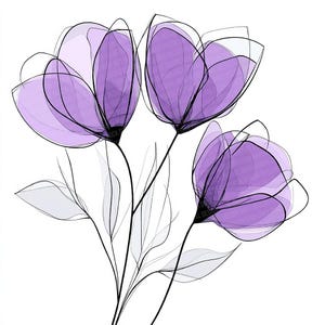 Fioletowy kwiat Clip Art, 12x Fioletowy abstrakcyjny akwarelowy kwiatowy PNG, zestaw Clipart, wydrukowany Clip Art, wysokiej jakości PNG, papierowe rękodzieło, fiolety