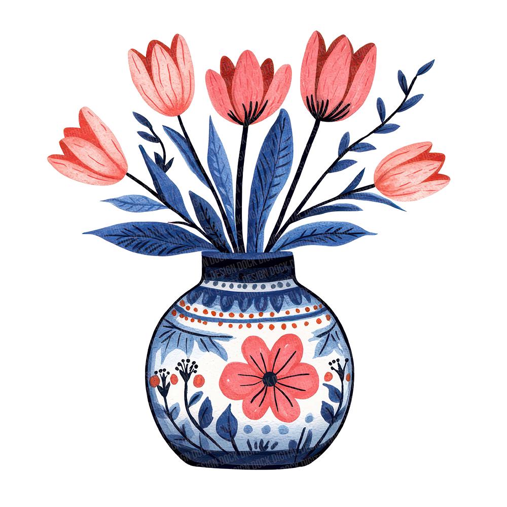 Folk Vase With Flowers PNG Clipart, 12x Vase and Flower Clip Art Set,  Printable Watercolor Clip Art, Digital Download, Transparent PNG - Etsy, image size:1000x1000