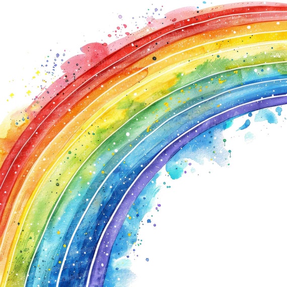 Regenbogen-Rubbelbilder Set – 35 Stück, Mit Aquarellpinselfarben, Für Kinder & Erwachsene