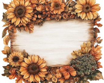 Floral Theme Clipart