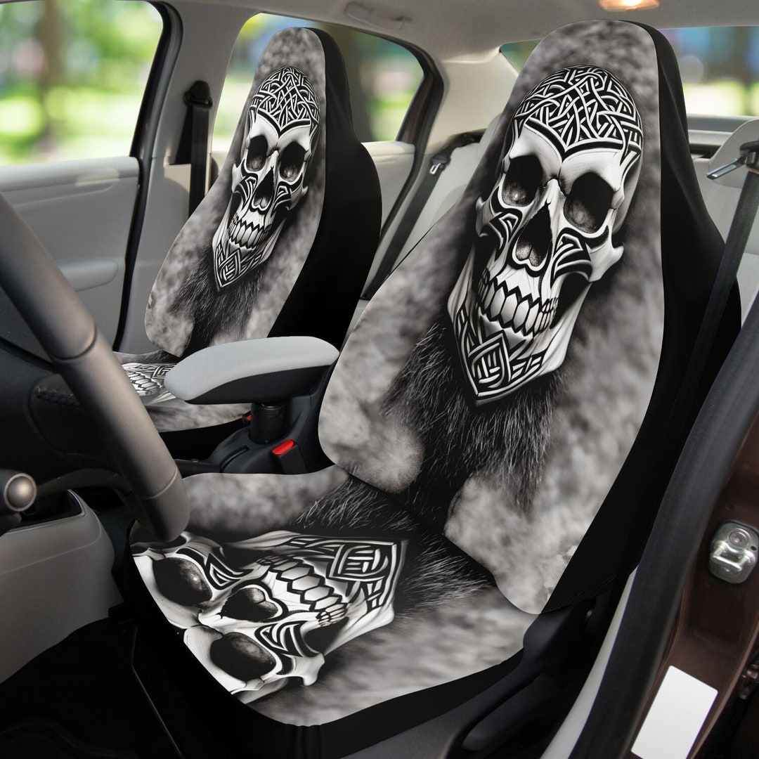 Futhark Viking Pet Car Seat Cover