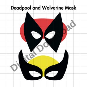Deadpool and Wolverine Mask, Deadpool & Wolverine Game, Hugh Jackman, Deadpool and Wolverine Tee, Wolverine