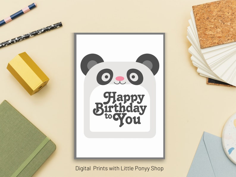 Printable Birthday Card Cute Birthday Card Funyy Birthday Card - Etsy