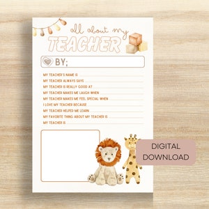 Teacher Appreciation Week Printable Teacher Appreciation Gift Thank You Coloring Pages School Kids Teacher Gifts Instant Digital Download