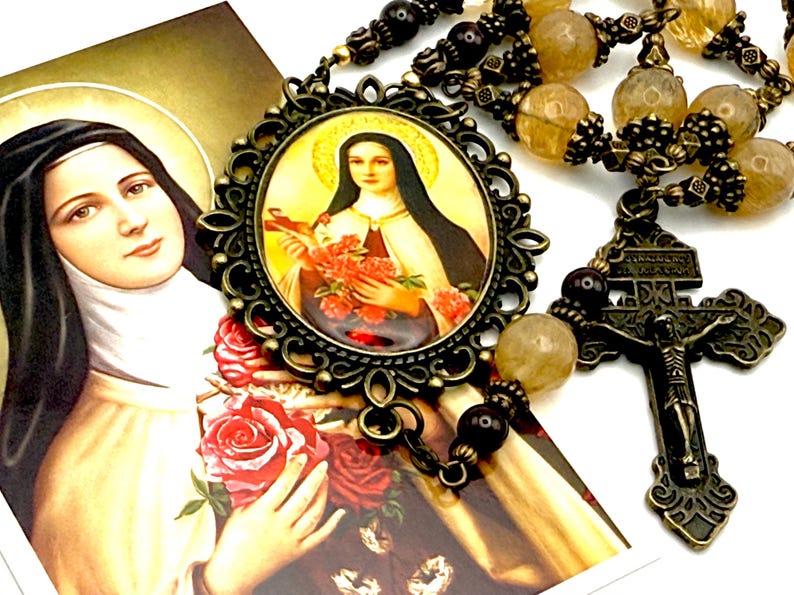 Our Lady Of The Rosary And St Therese Of Lisieux