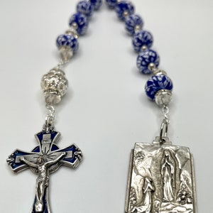 Our Lady of Lourdes One Decade Rosary, Chaplet (Tenner)