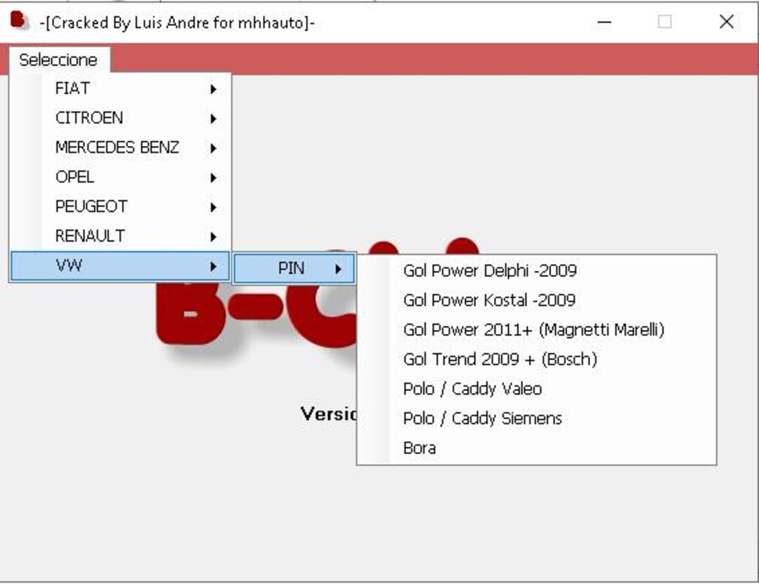 B-Chip PINコード計算機 v2.9 – IMMO PINコード＆ECUロック解除ツール - Etsy 日本