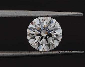 IGI Certified Round Lab Grown Diamond: 0.50 to 5.00 Carat CVD Diamond Lab Diamond For Ring & Earrings Anniversary Gift