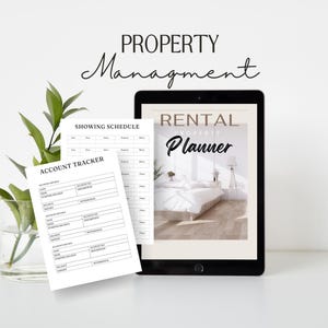 Rental Property Management Planner: Landlord Organizer (Digital Download)