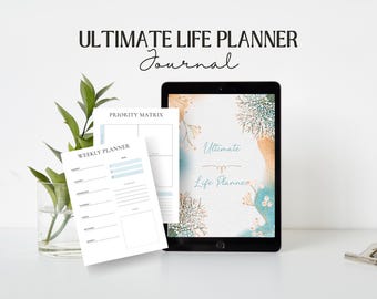 Ultimativer Life Planner: Produktivität, Gesundheit, Finanzen (PDF Download)